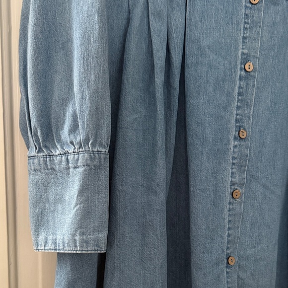 Free People Blue Denim Dress - Picture 3 of 4